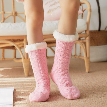 Crest Extra-warm Fleece Indoor Socks