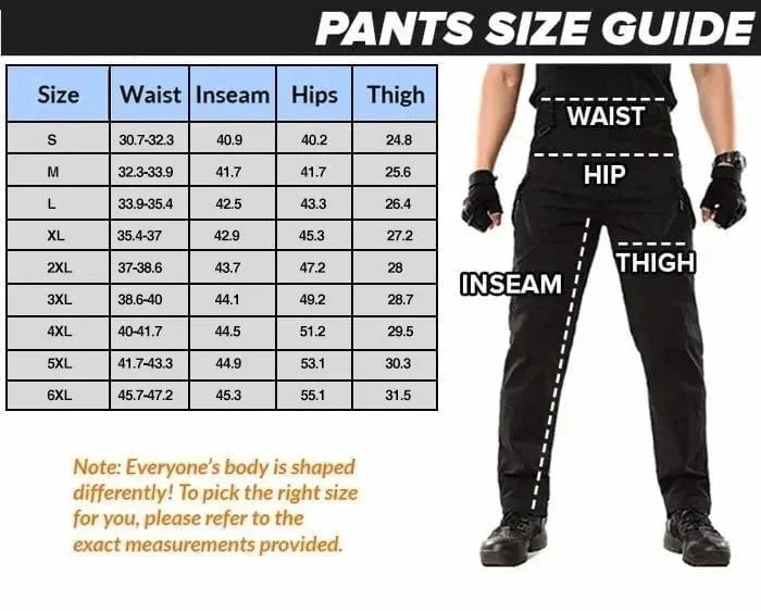 Tactical Waterproof Pants — ☀️Summer Sale 50% Off🌻