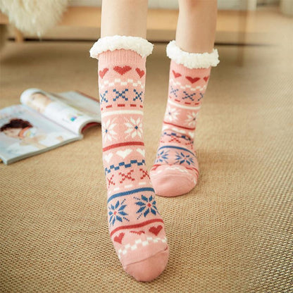 Crest Extra-warm Fleece Indoor Socks