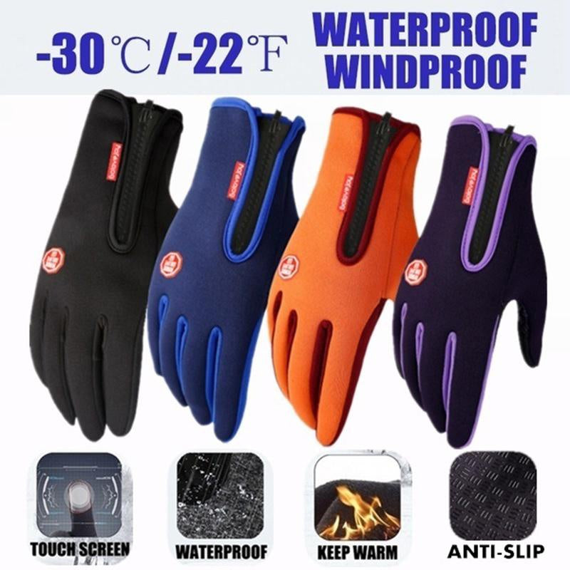 Waterproof Non-slip Warm Touch Screen Outdoor Gloves