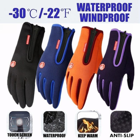 Crestsport™ Waterproof Non-slip Warm Touch Screen Outdoor Gloves