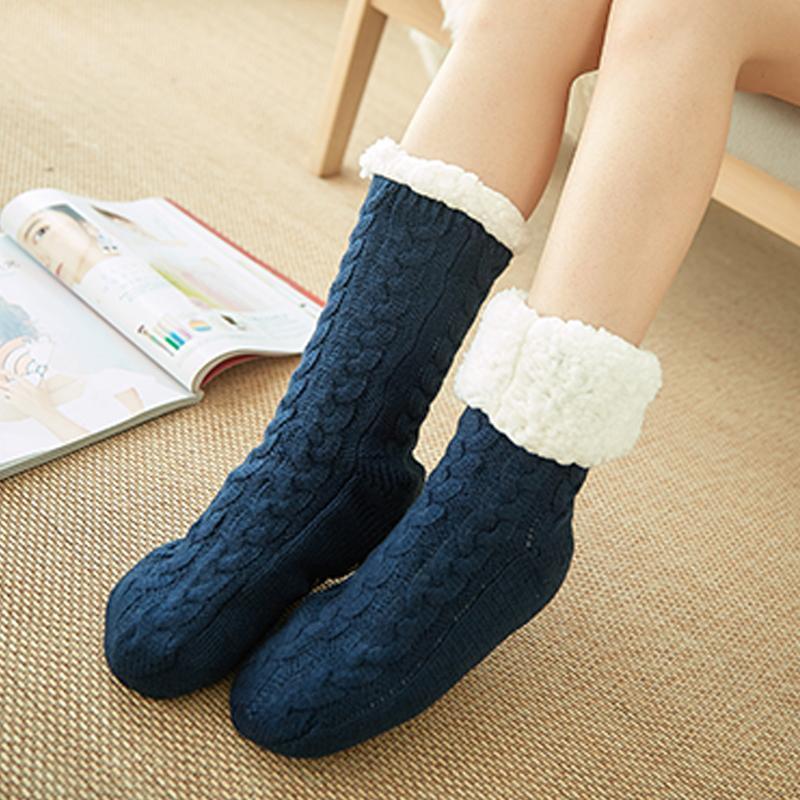 Crest Extra-warm Fleece Indoor Socks