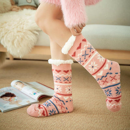 Crest Extra-warm Fleece Indoor Socks