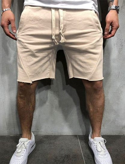 Crestsport™ Loose Plain Elastic Waist Shorts