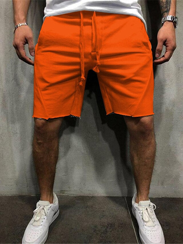 Crestsport™ Loose Plain Elastic Waist Shorts