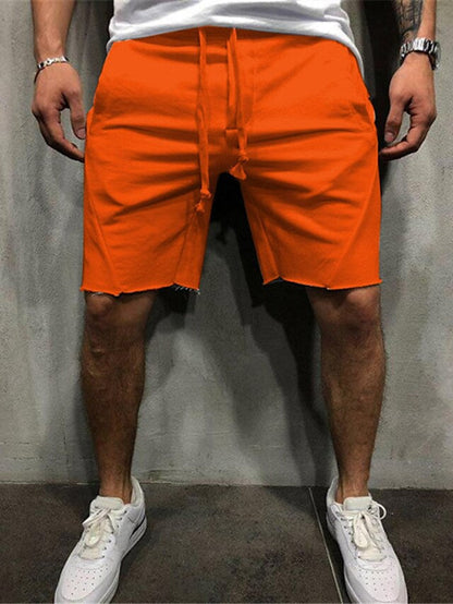 Crestsport™ Loose Plain Elastic Waist Shorts