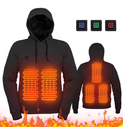 Crestsport™ LAST DAY 50% OFF - 🎁 Unisex Heated Hoodie（Free Shipping）