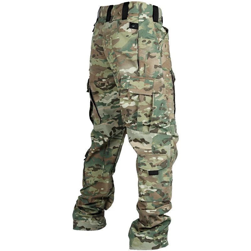 Men's Multi-Pocket Outdoor Military Combat Cargo Pants