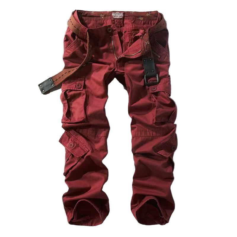 Crestsport Camo Cargo Tactical Pants, Multi-Pocket Outdoor Essentials