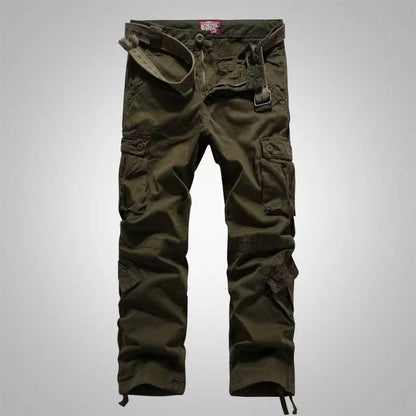 Crestsport Camo Cargo Tactical Pants, Multi-Pocket Outdoor Essentials