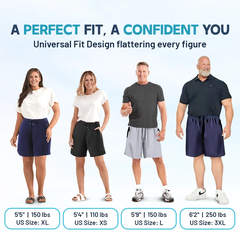 Ice Silk Stretch Quick-Dry Shorts-Unisex - Buy 2 Pcs Get Free Shipping