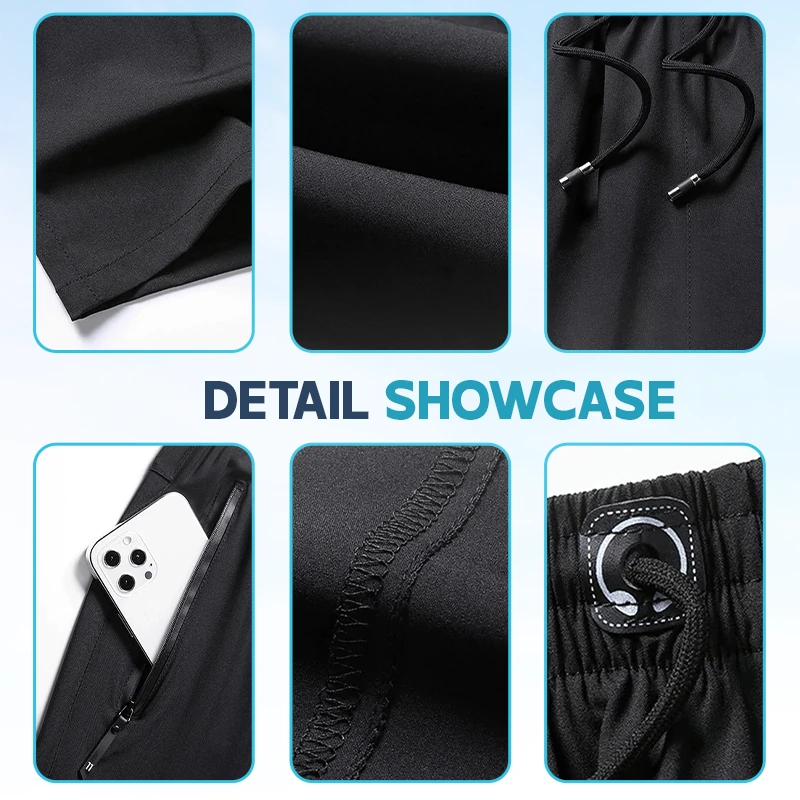 Ice Silk Stretch Quick-Dry Shorts-Unisex - Buy 2 Pcs Get Free Shipping