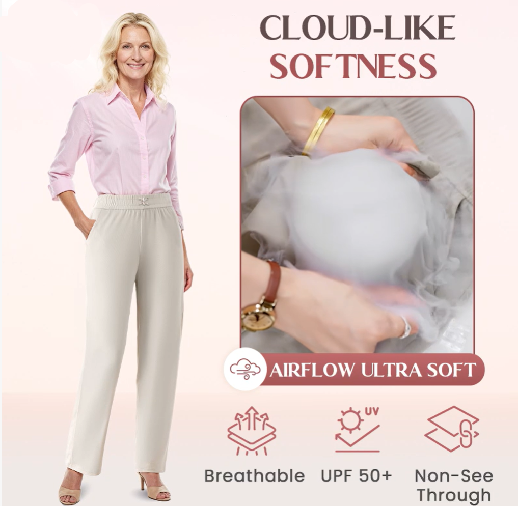 Crest SoftyGrace™ High Rise Silky Soft Pull-on Comfort Pants