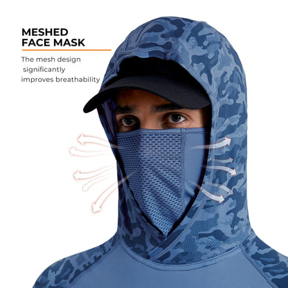 All-in-One Hooded Face Mask — Ultimate 360° Sun Protection for Outdoor Activities