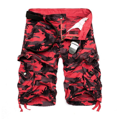 Crestsport Men's outdoor camouflage cargo shorts