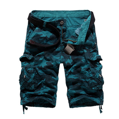Crestsport Men's outdoor camouflage cargo shorts