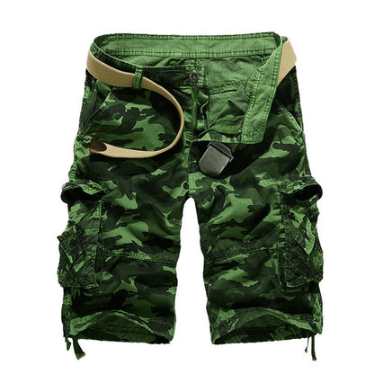 Crestsport Men's outdoor camouflage cargo shorts