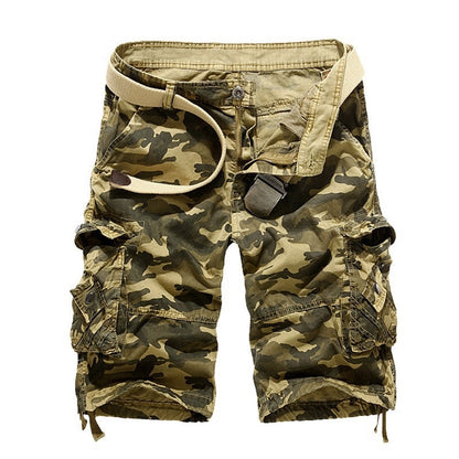 Crestsport Men's outdoor camouflage cargo shorts