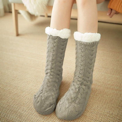 Crest Extra-warm Fleece Indoor Socks