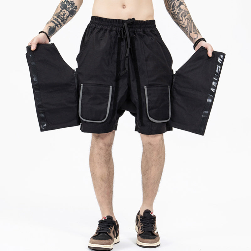 Outdoor Multi-pocket Tooling High Street All-match Sports Men's Shorts