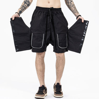 Outdoor Multi-pocket Tooling High Street All-match Sports Men's Shorts