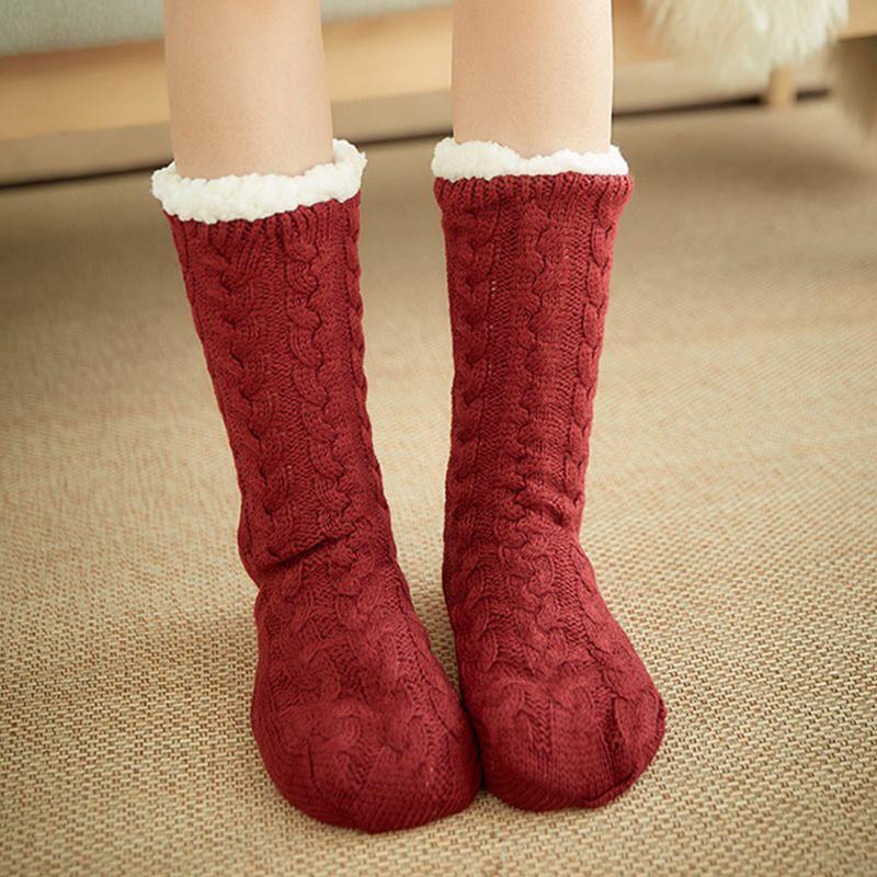 Crest Extra-warm Fleece Indoor Socks
