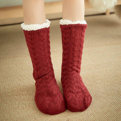 Crest Extra-warm Fleece Indoor Socks