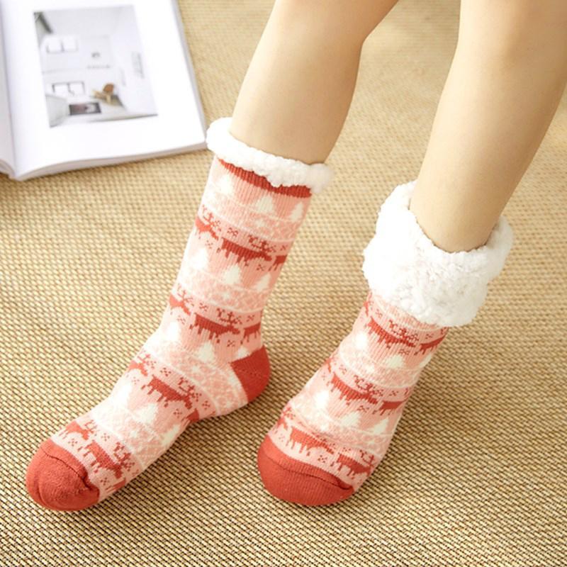 Crest Extra-warm Fleece Indoor Socks