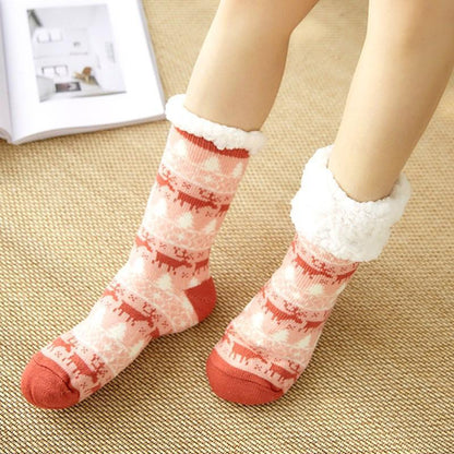Crest Extra-warm Fleece Indoor Socks