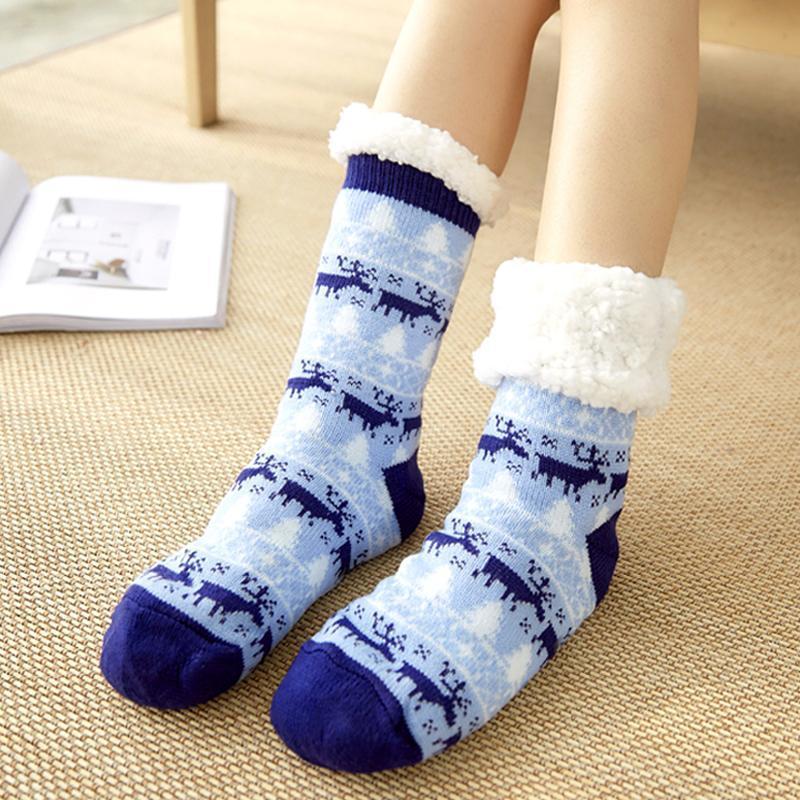 Crest Extra-warm Fleece Indoor Socks