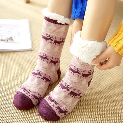 Crest Extra-warm Fleece Indoor Socks