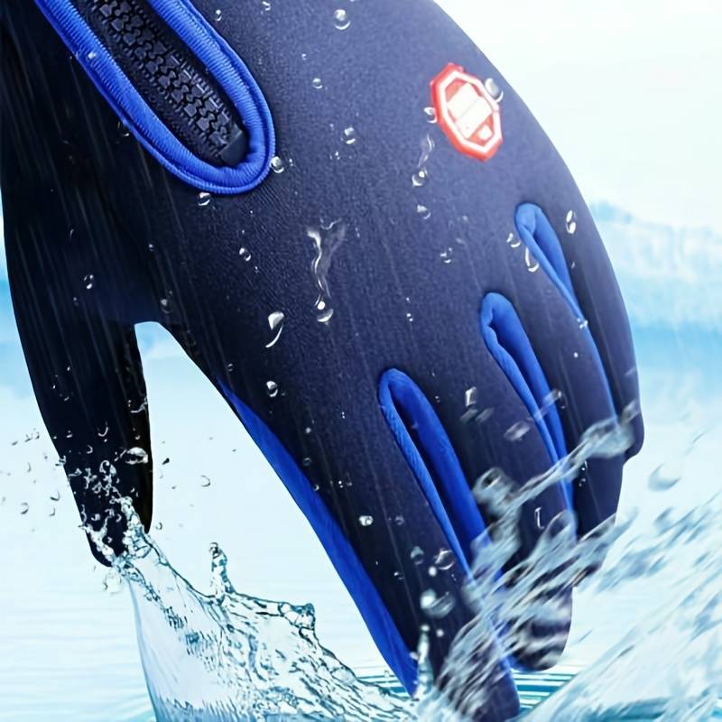 Waterproof Non-slip Warm Touch Screen Outdoor Gloves