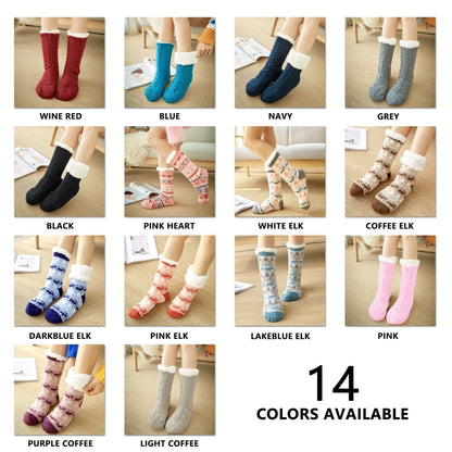 Crest Extra-warm Fleece Indoor Socks