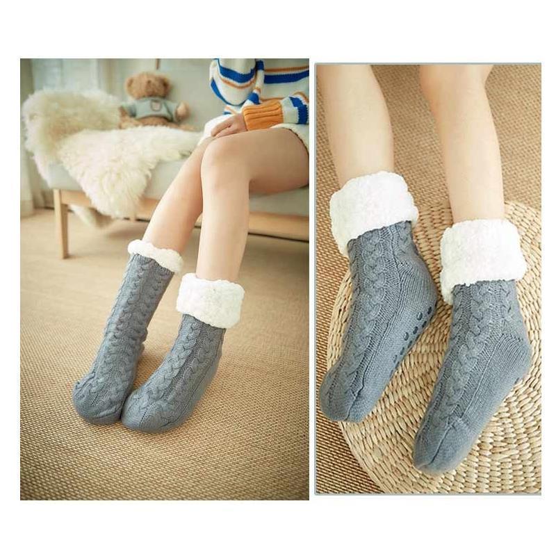 Crest Extra-warm Fleece Indoor Socks