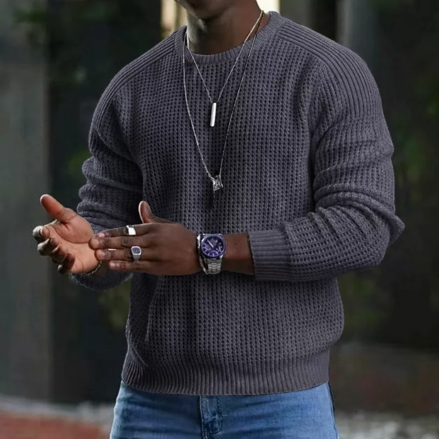 ✨The 2026 collection with 50% off 🎁Men’s crew-neck jumpers – soft, relaxed jumpers, classic long-sleeved jumpers with ribbed hems