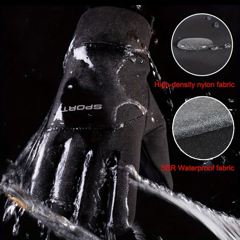 Outdoor Touch Screen Warm Winter Gloves