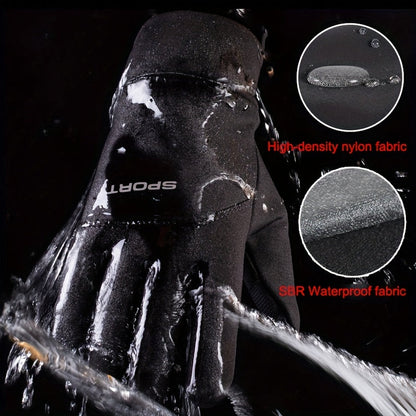 Crestsport™ Outdoor Touch Screen Warm Winter Gloves