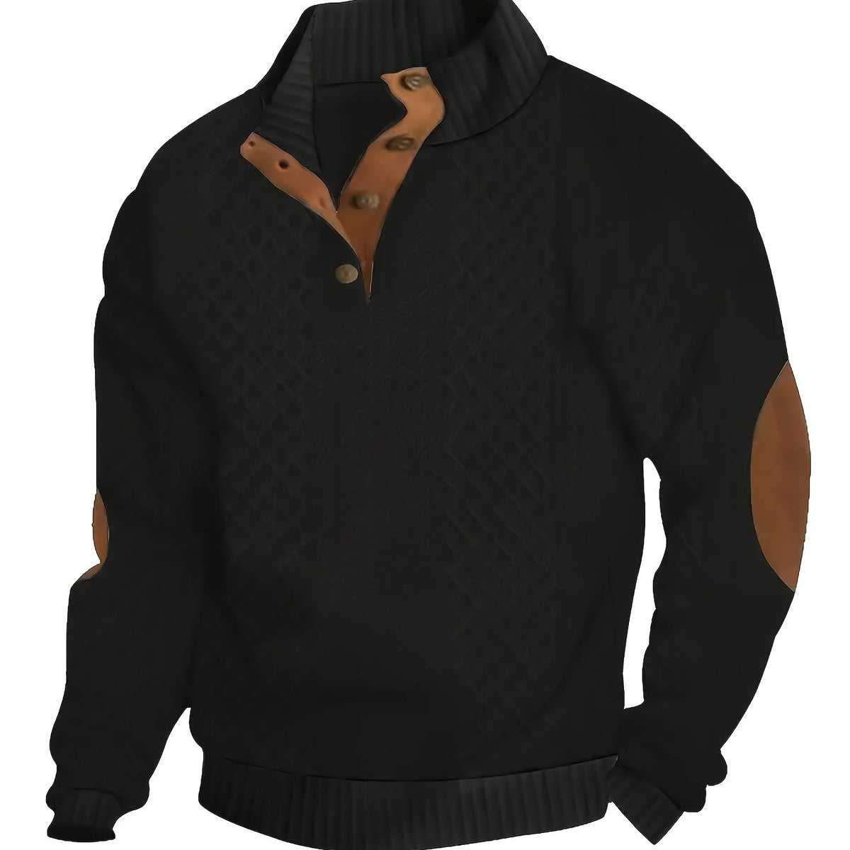 Men’s Stand Collar Casual Shirt – Modern Outdoor Style