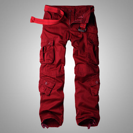 Men's Outdoor Multi-Pocket Cargo Pants - Free Shipping