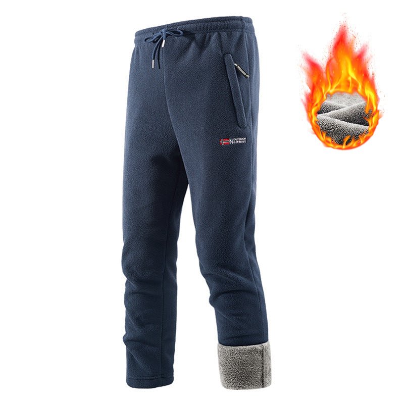 Unisex Warm and Durable Sherpa-Lined Fleece Pants