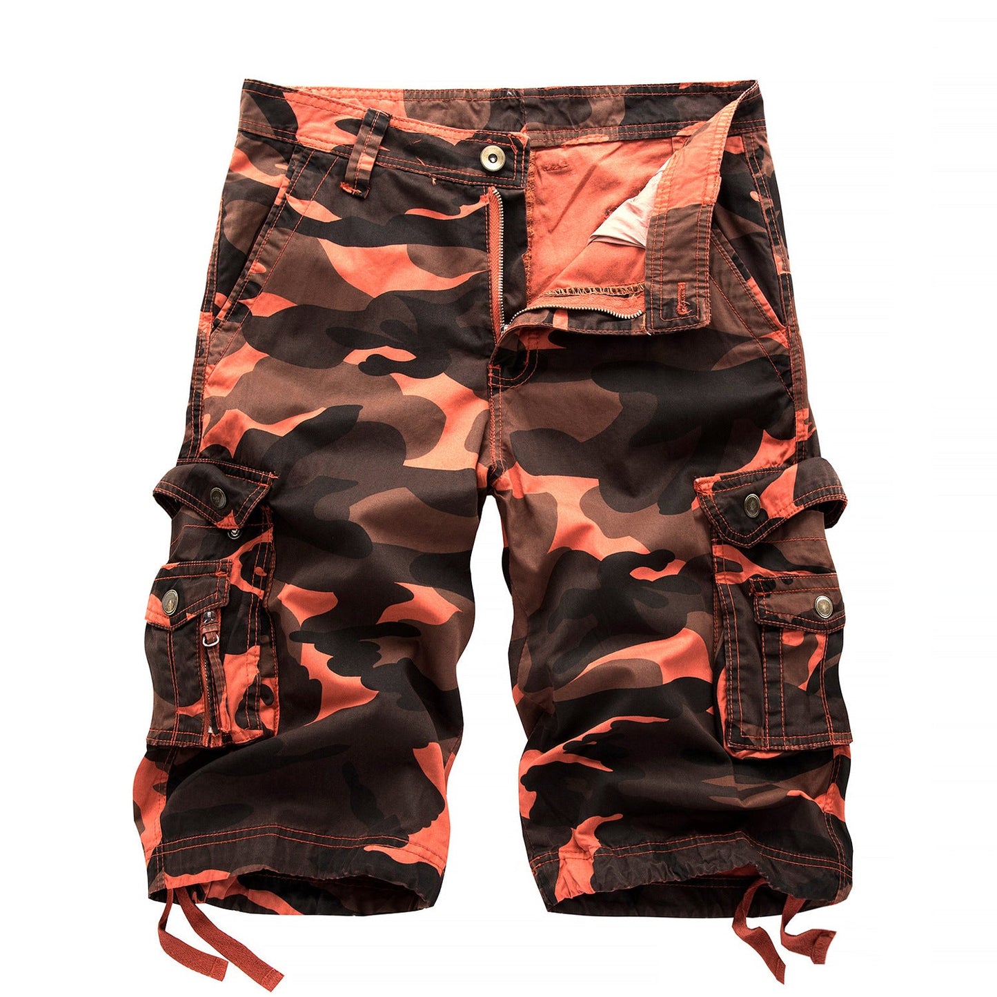 Crestsport Men's outdoor camouflage cargo shorts