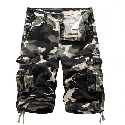 Crestsport Men's outdoor camouflage cargo shorts