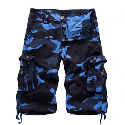 Crestsport Men's outdoor camouflage cargo shorts