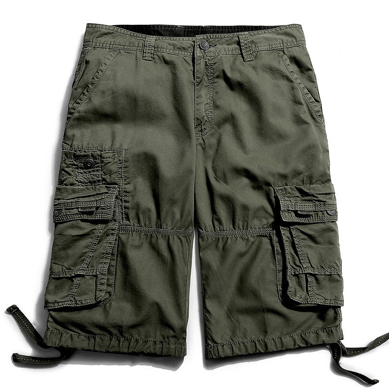 Men's Causal Outdoor Multi Pockets Cotton Men Shorts