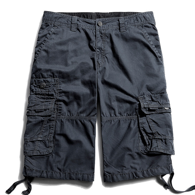 Men's Causal Outdoor Multi Pockets Cotton Men Shorts
