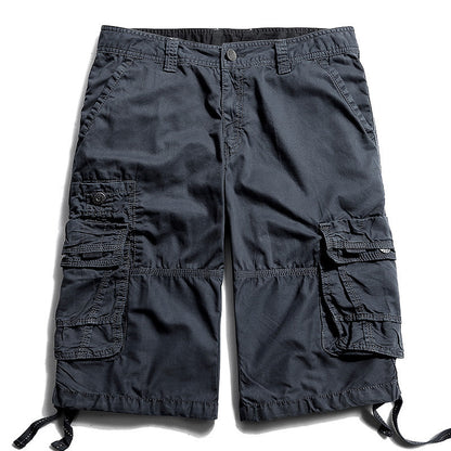 Men's Causal Outdoor Multi Pockets Cotton Men Shorts