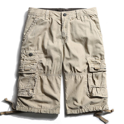 Men's Causal Outdoor Multi Pockets Cotton Men Shorts