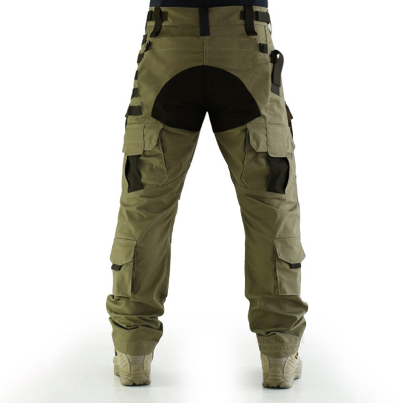 Crestsport Outdoor Split Joint Loose Men's Pants Tactical Pants