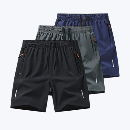 Men's Quick-Dry Athletic Shorts Fashionable Versatile Outdoor Casual Shorts