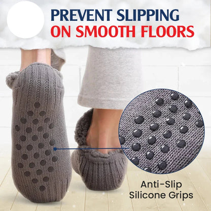 Fleece-Lined Non-Slip Thermal Slippers Socks-Buy 2 Pcs Get Free Shipping